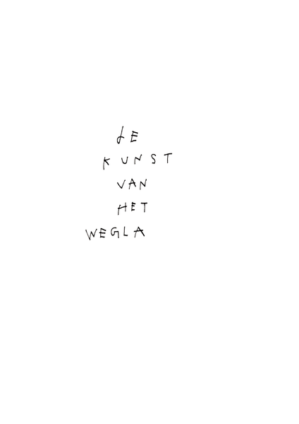 05. De kunst van he t wegla