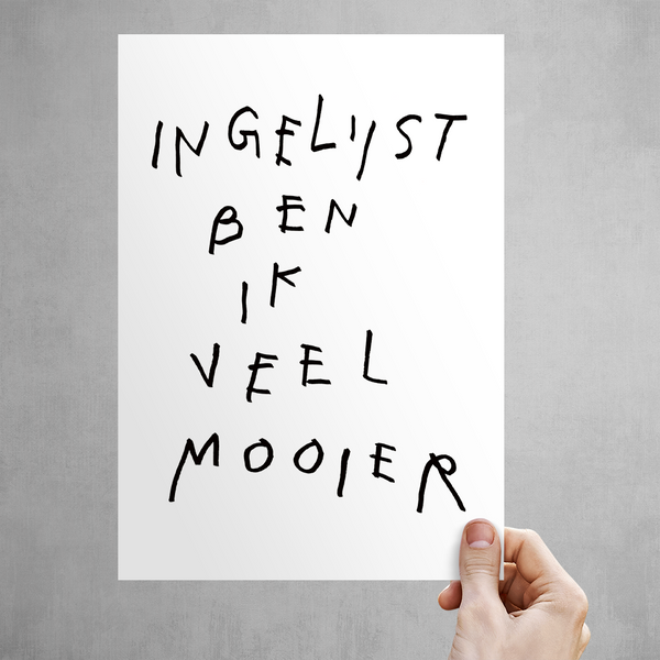 17. Ingelijst ben ik mooier