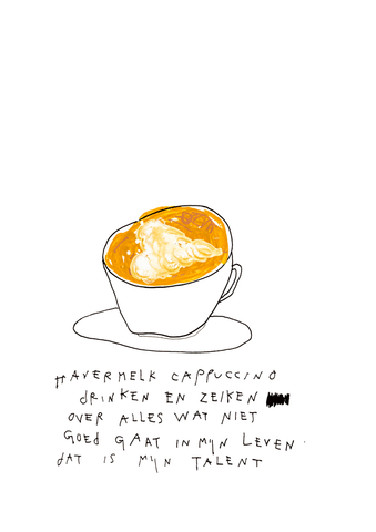 07. Havermelk cappuccino
